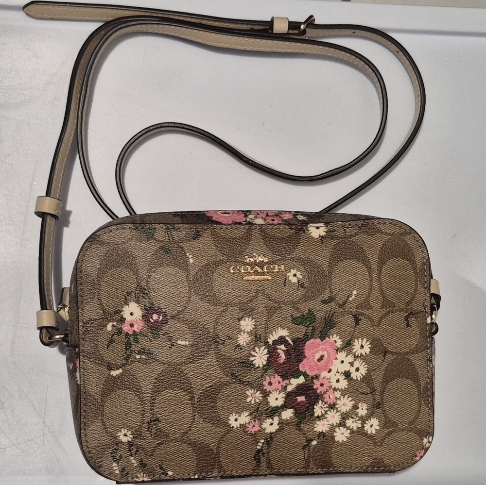 Coach Floral Brown